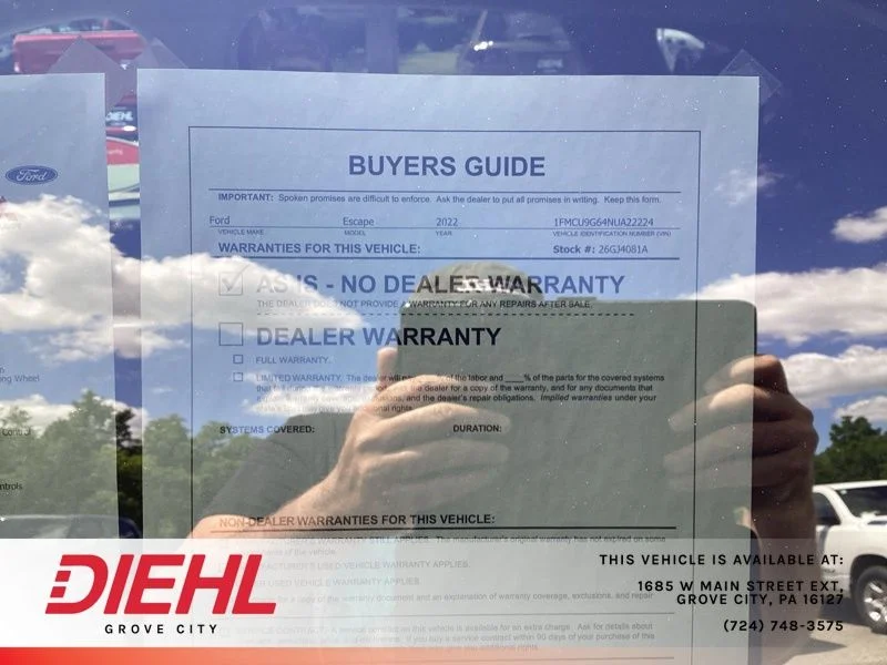 Used 2022 Blue Ford SE image 16