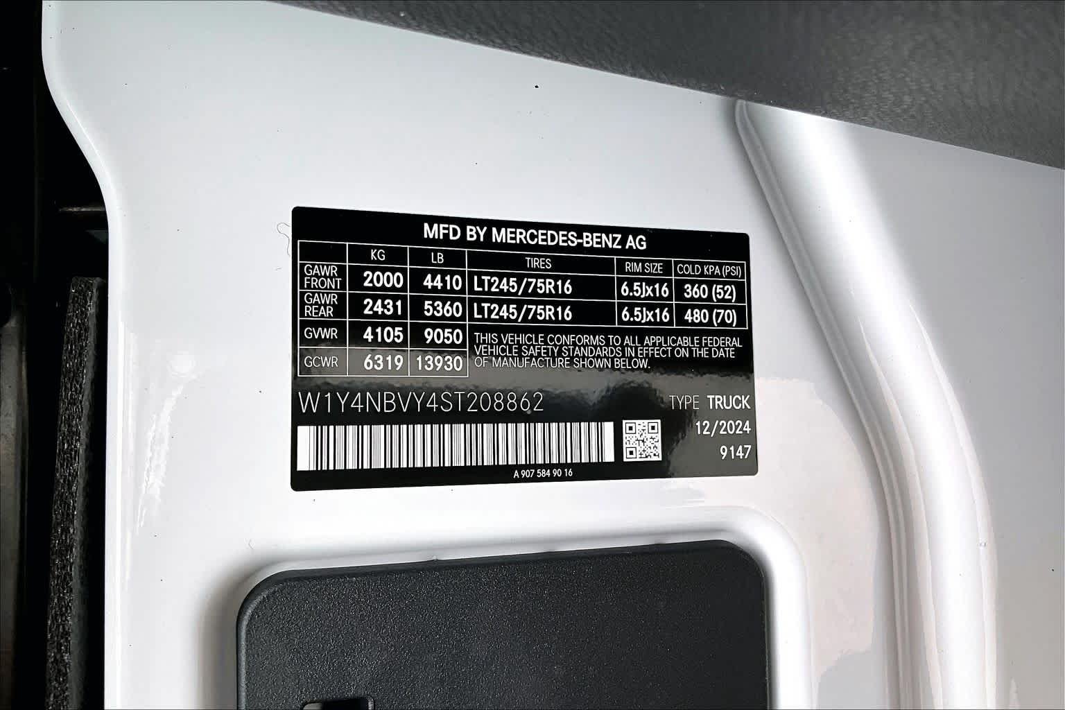 2025 Mercedes-Benz Sprinter Cargo Van Base - Photo 16