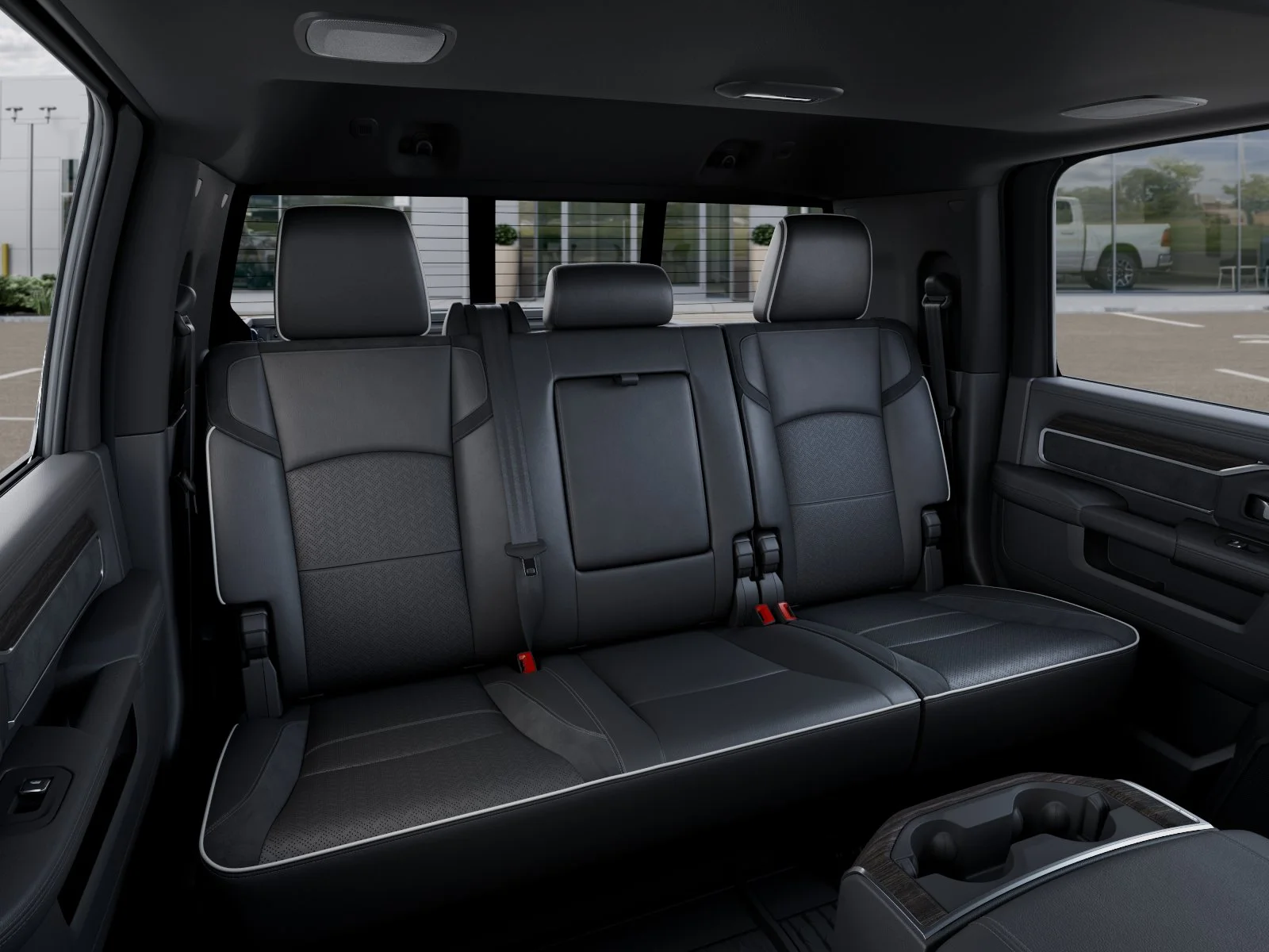 New 2026 Diamond Black Crystal Pearl-Coat Exterior Paint RAM Laramie image 43