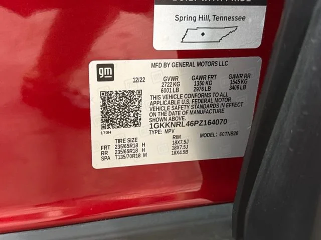 Used 2023 Volcanic Red Tintcoat GMC SLE image 17