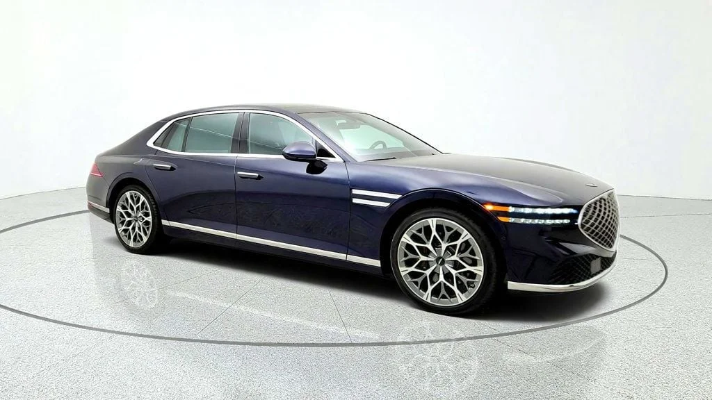 Used 2023 Capri Blue Genesis 3.5T e-SC AWD image 3
