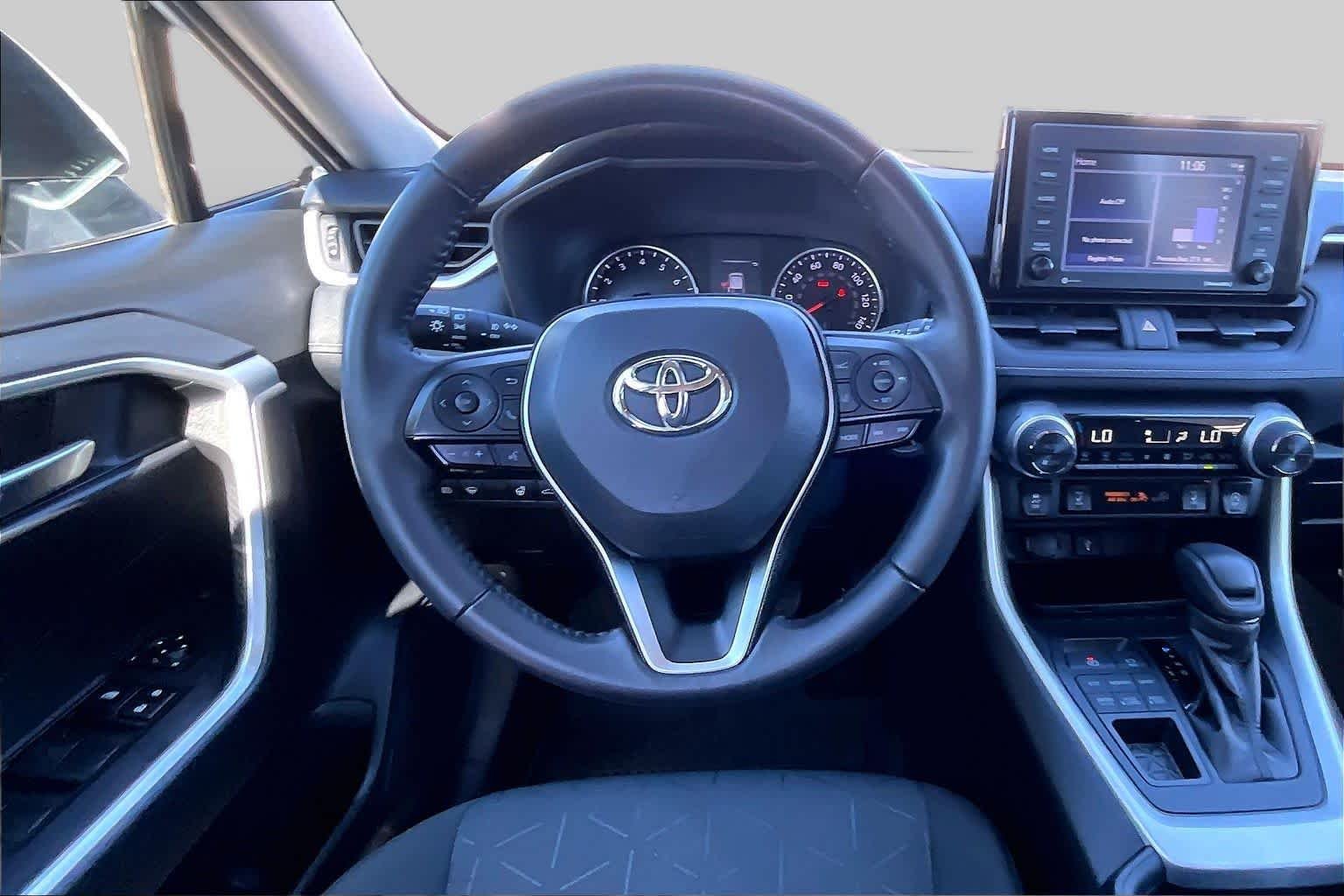 Certified Used 2021 Super White Toyota XLE image 6