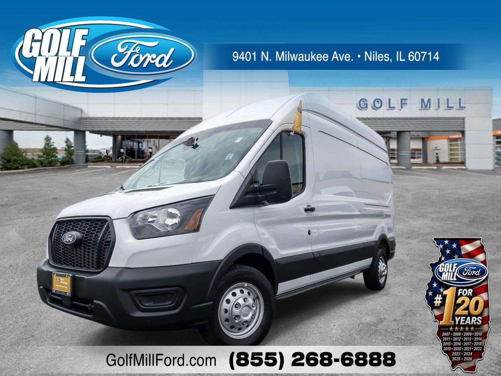 Used 2026 Oxford White Ford T-250 148 Hi Rf image 1