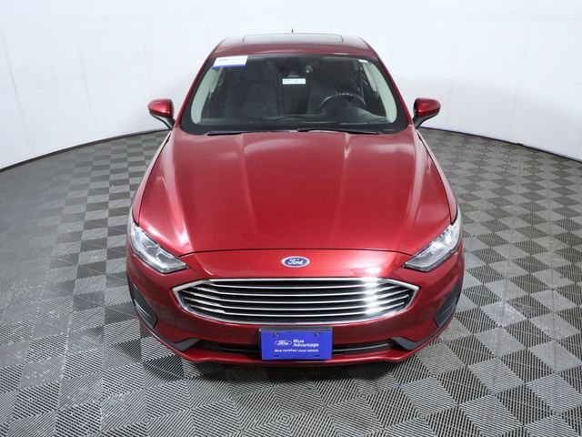 Certified Used 2020 Red Ford SE image 3