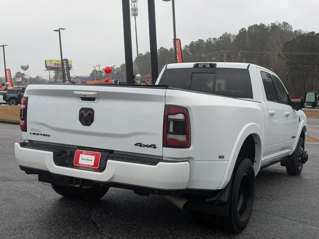 Used 2024 Bright White Clearcoat Ram Limited image 5
