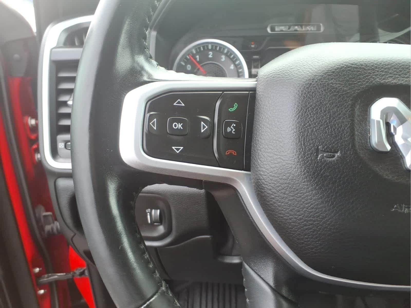 Used 2021 Flame Red Clearcoat Ram Big Horn image 27