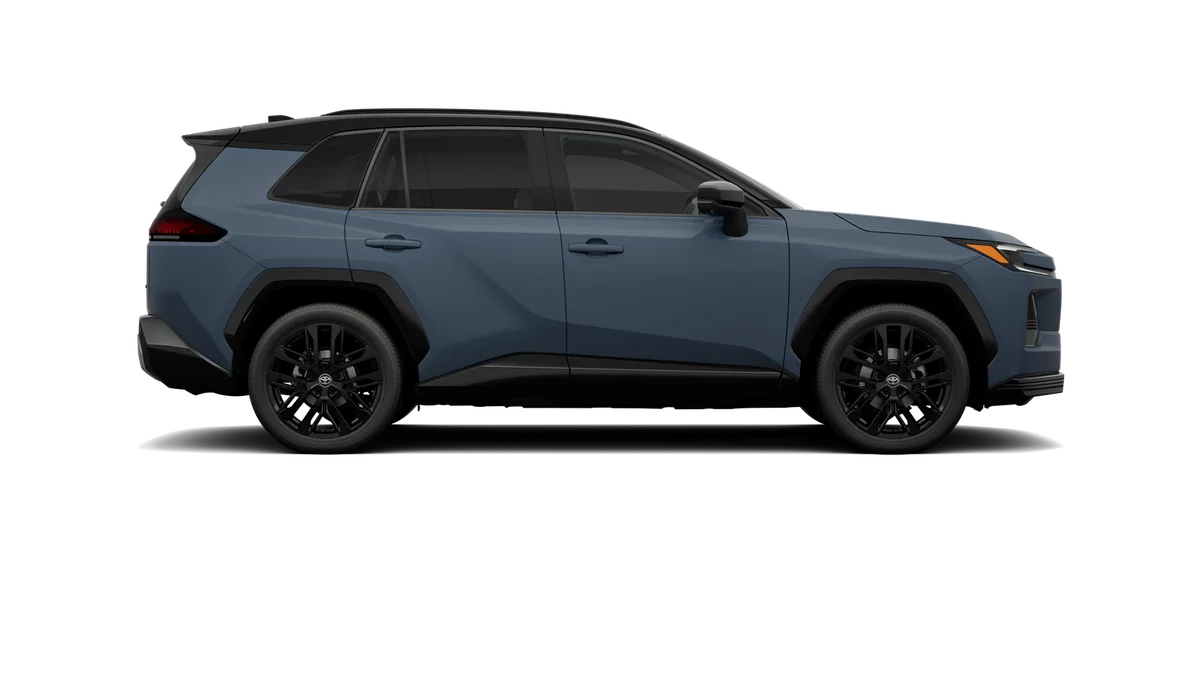 New 2026 Storm Cloud with Midnight Black Metallic roof Toyota XSE image 12