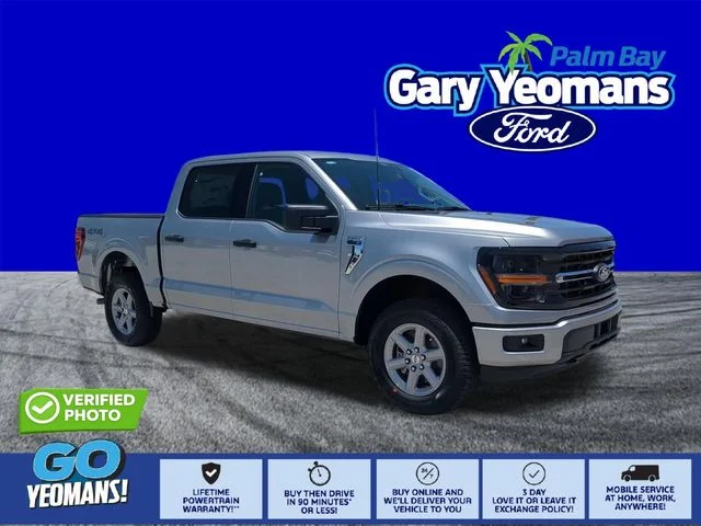 New 2026 Iconic Silver Metallic Ford XLT image 1