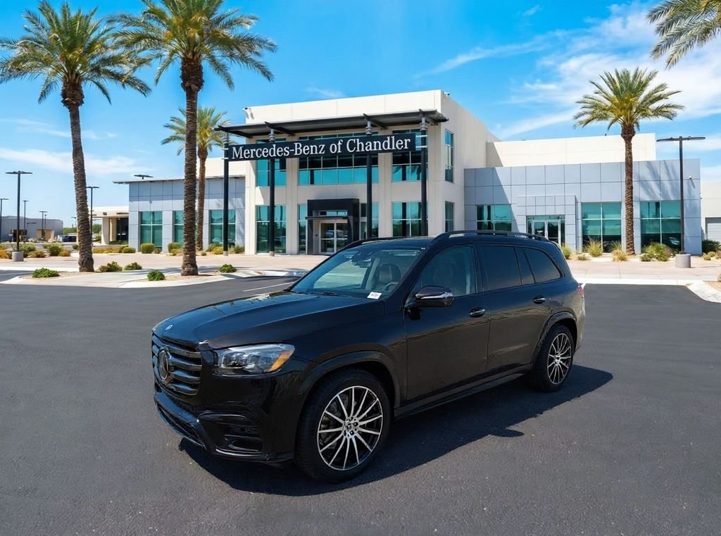 New 2026 Obsidian Black Metallic Mercedes-Benz GLS 450 image 1