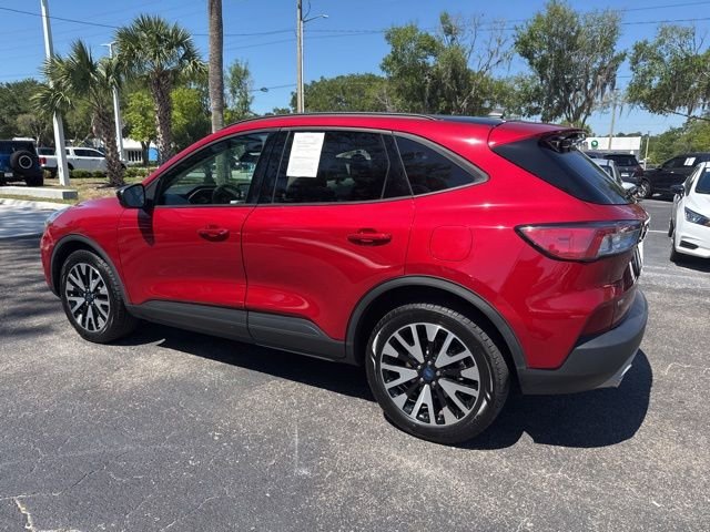 Certified Used 2020 Red Metallic Ford SE Sport image 8