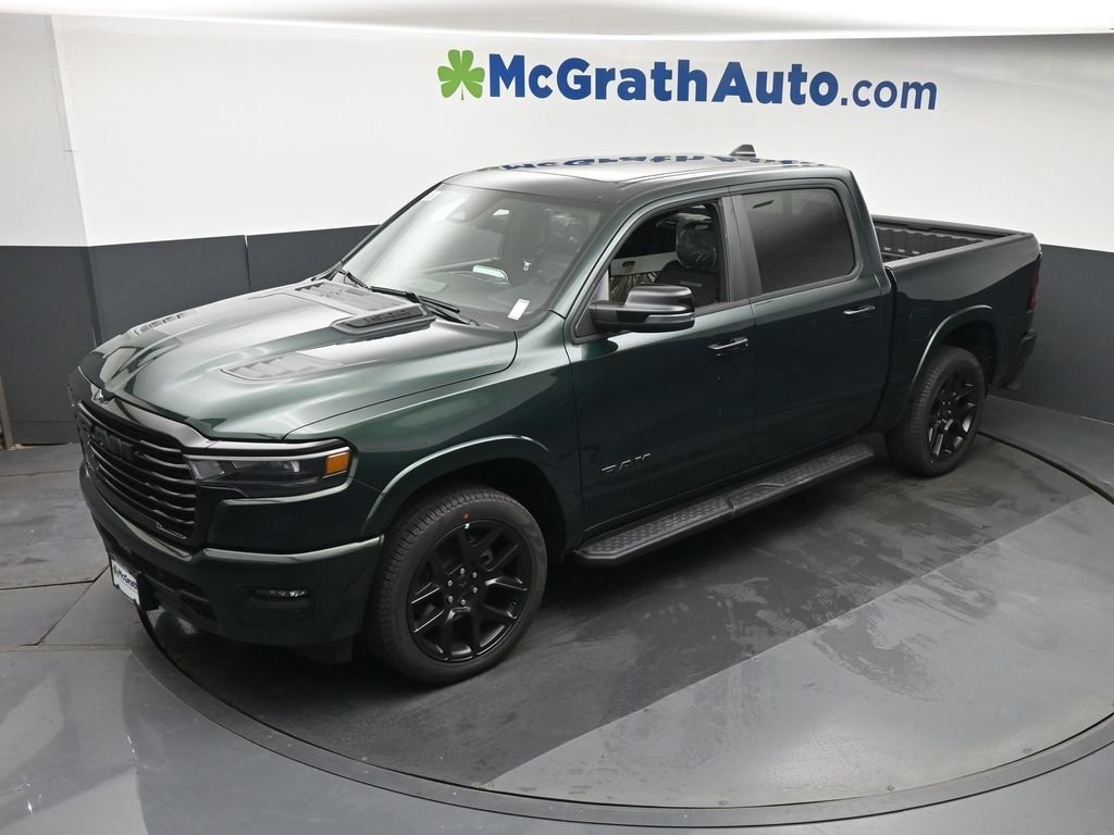 New 2026 Serrano-Green Metallic Exterior Paint RAM Laramie image 23