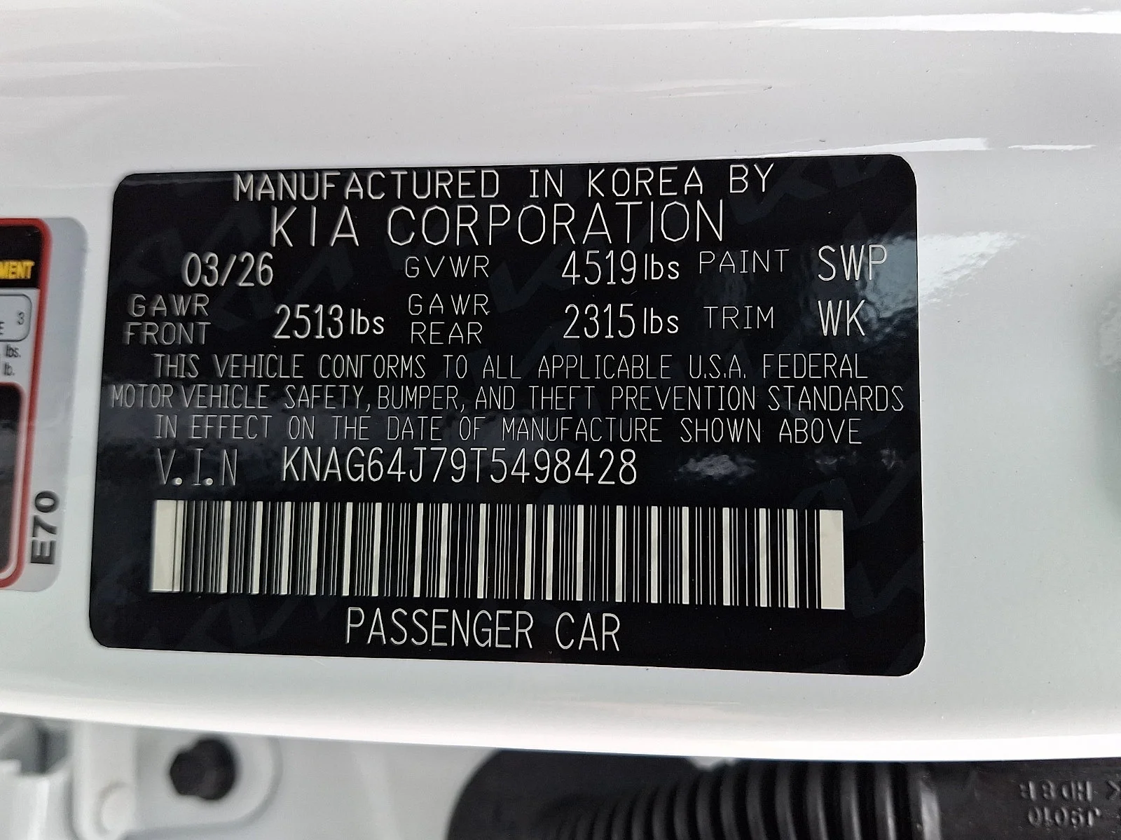 New 2026 White Kia GT-Line image 21