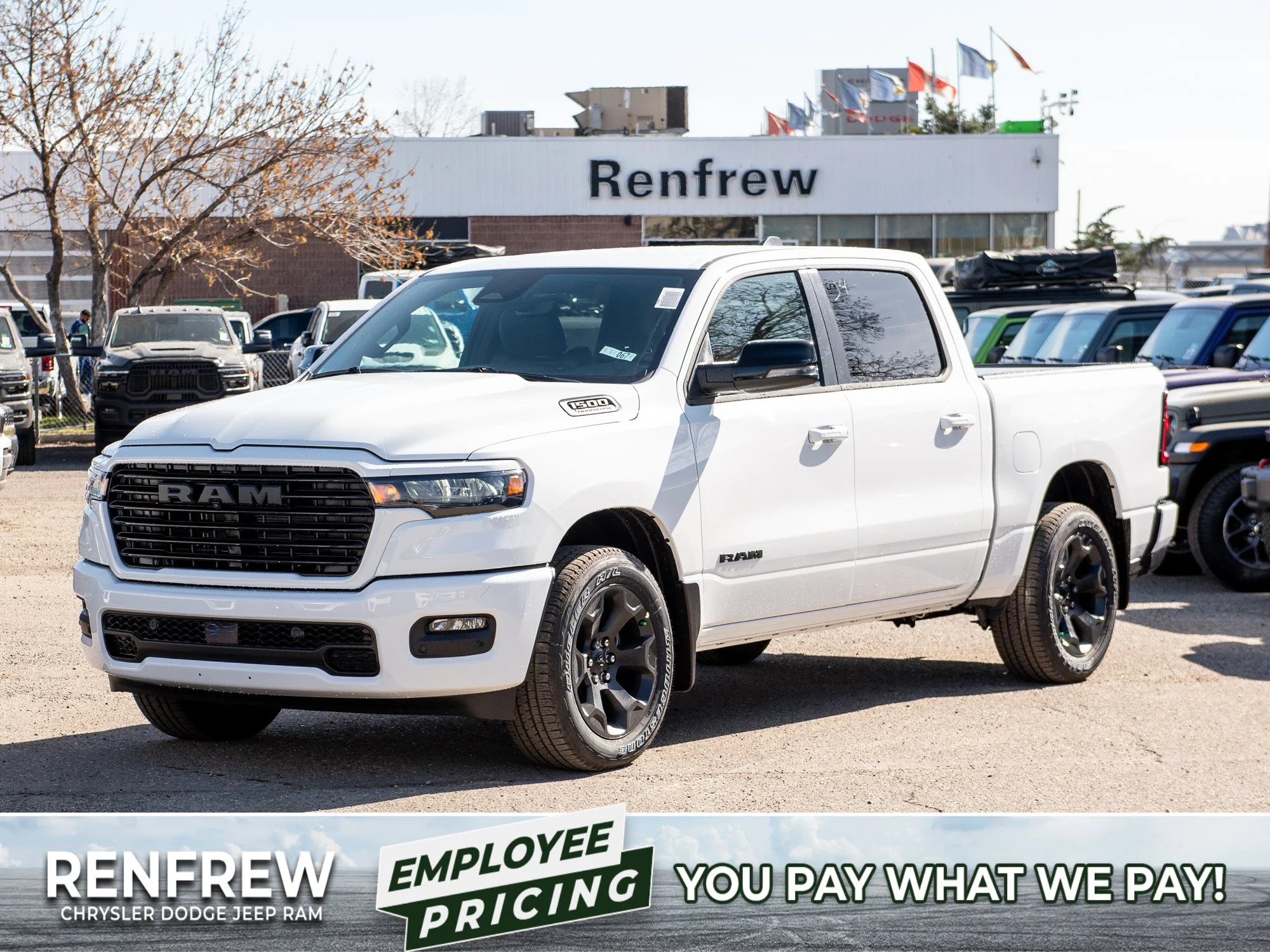 New 2026 White RAM Sport* image 1