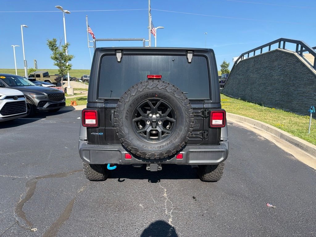 Used 2024 Black Jeep Willys 4xe image 6