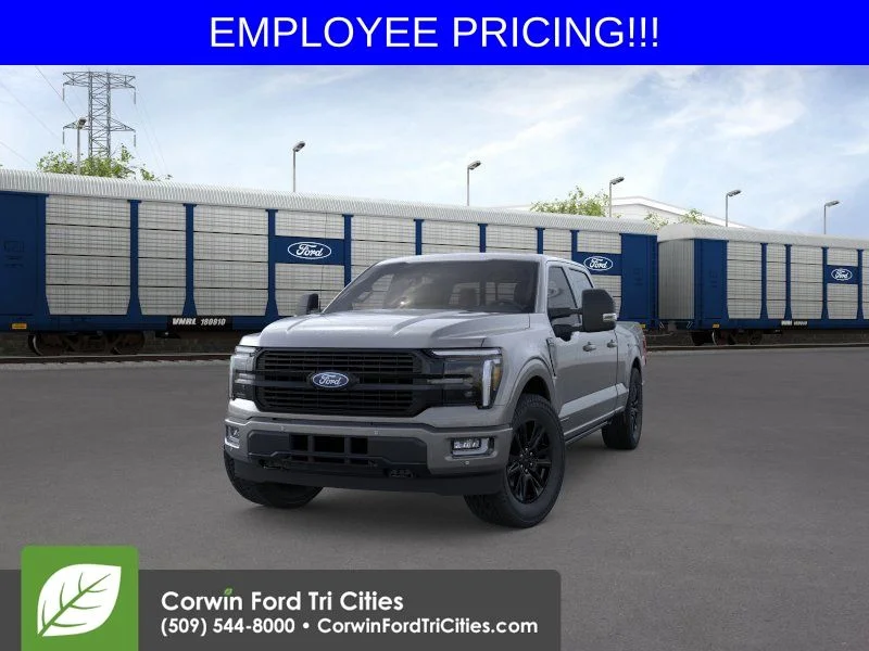 New 2026 Carbonized Gray Metallic Ford Platinum image 3