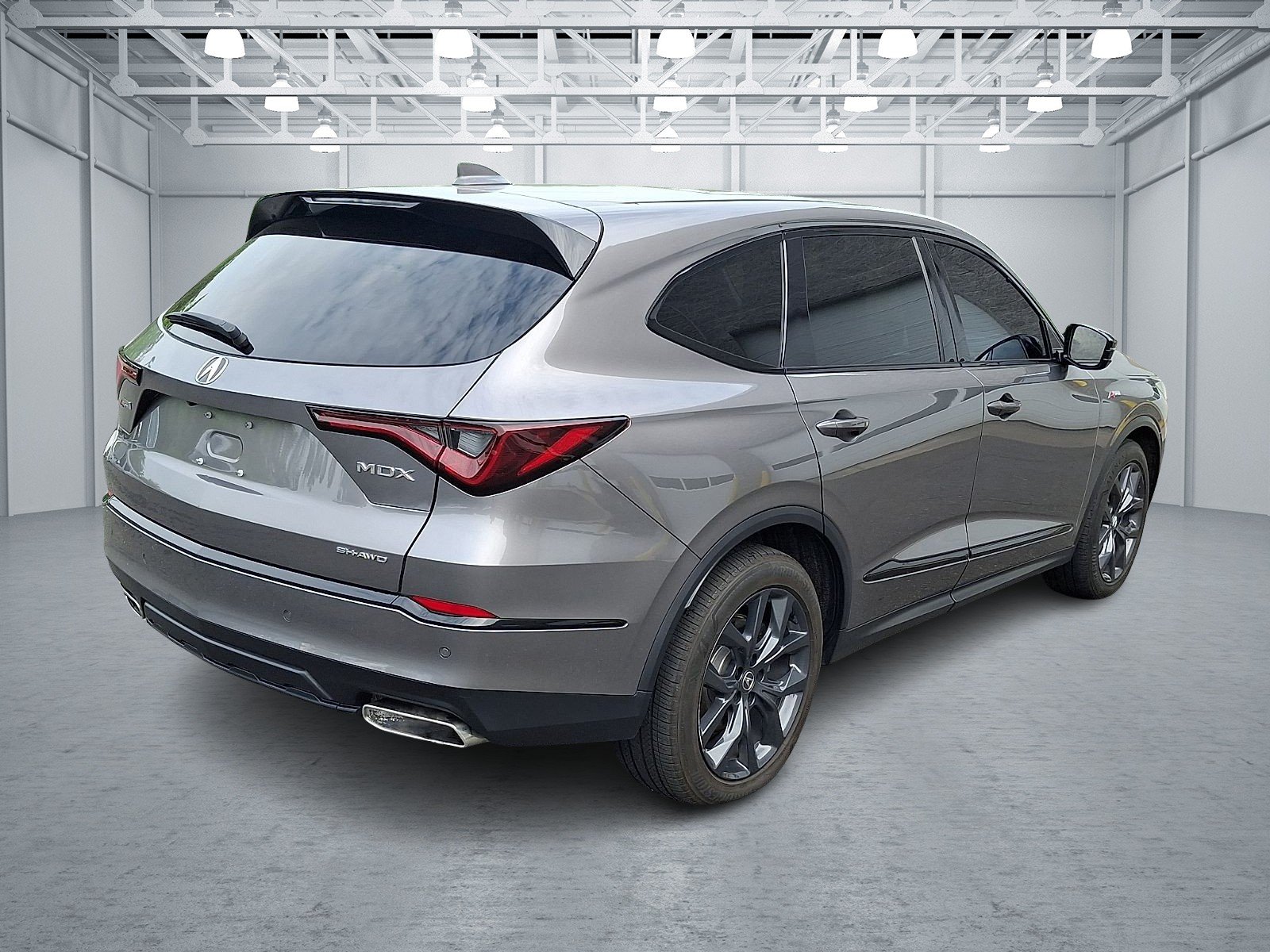 Used 2023 Liquid Carbon Metallic Acura A-SPEC image 6