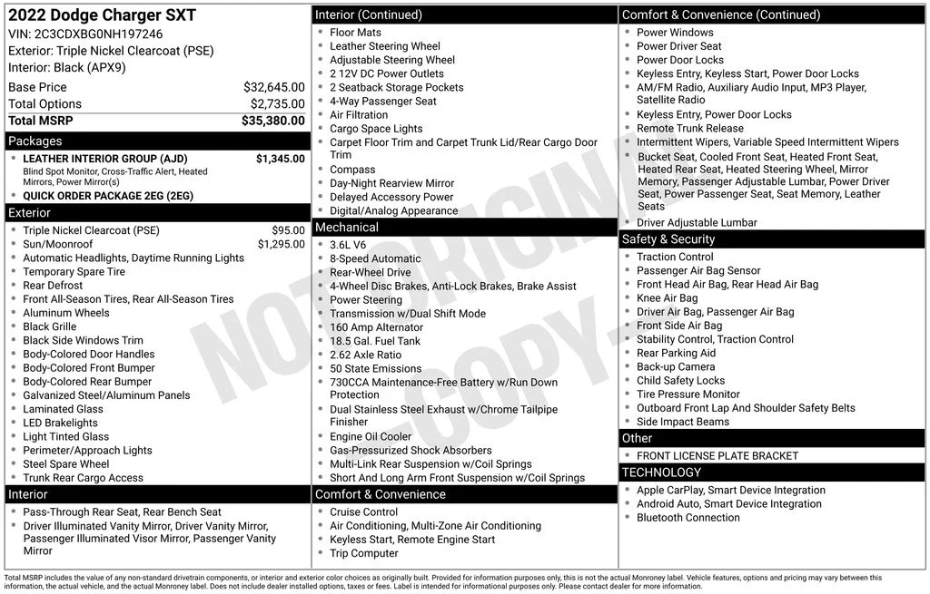 Used 2022 Silver Dodge SXT image 17