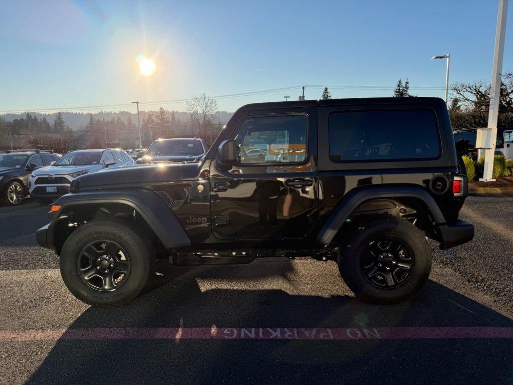 New 2026 Black Clearcoat Jeep Sport image 5