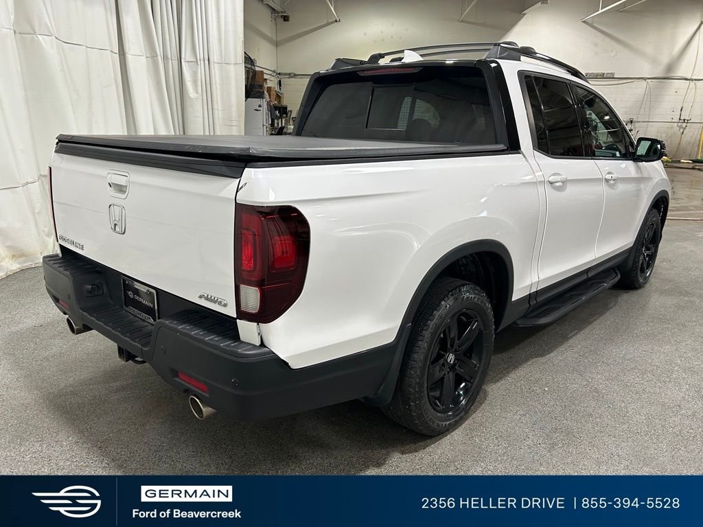 Used 2023 Platinum White Pearl Honda Black Edition image 8