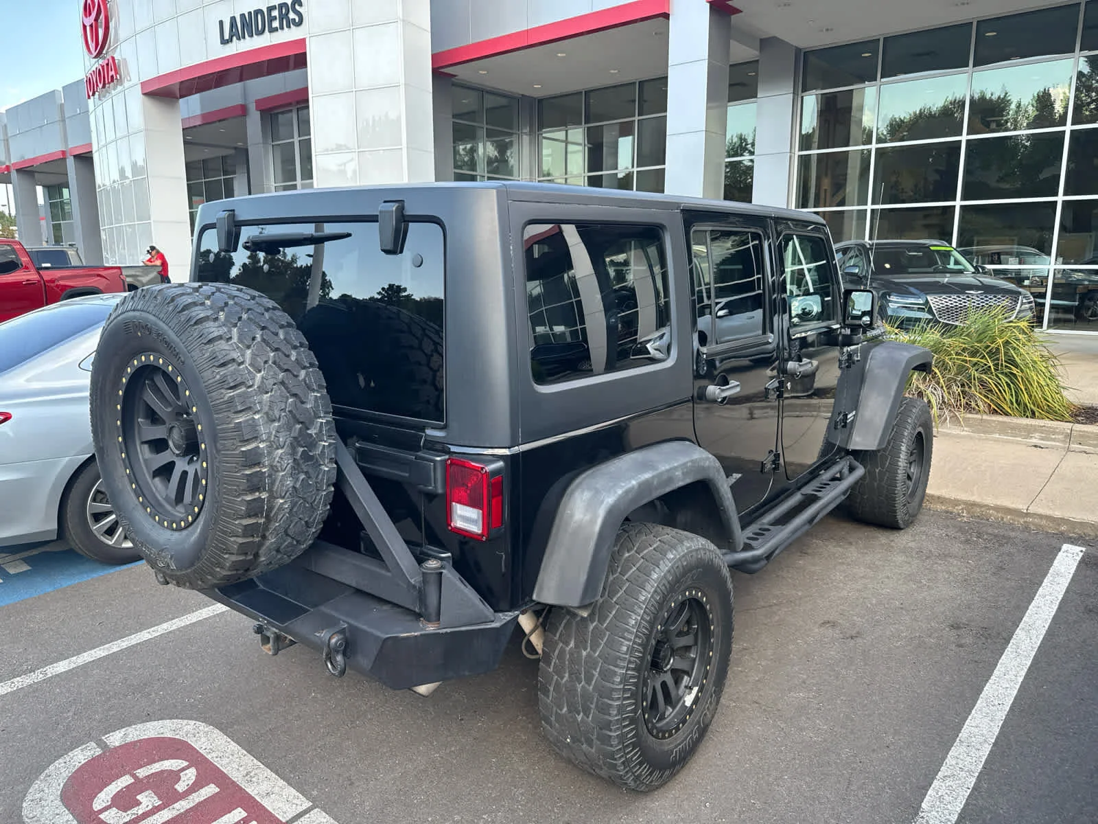 Used 2015 Black Clearcoat Jeep Rubicon image 4