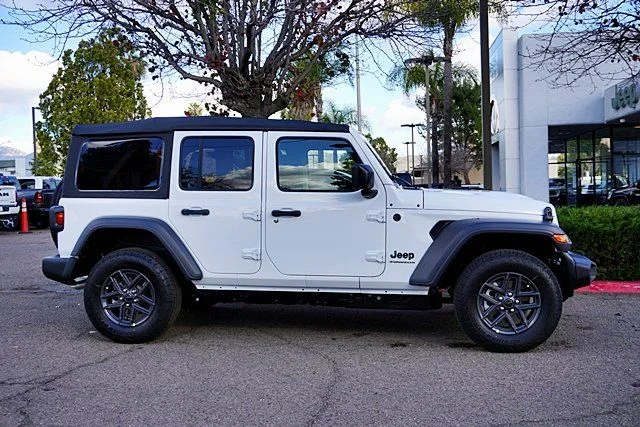 New 2026 Bright White Clearcoat Jeep Sport S image 7