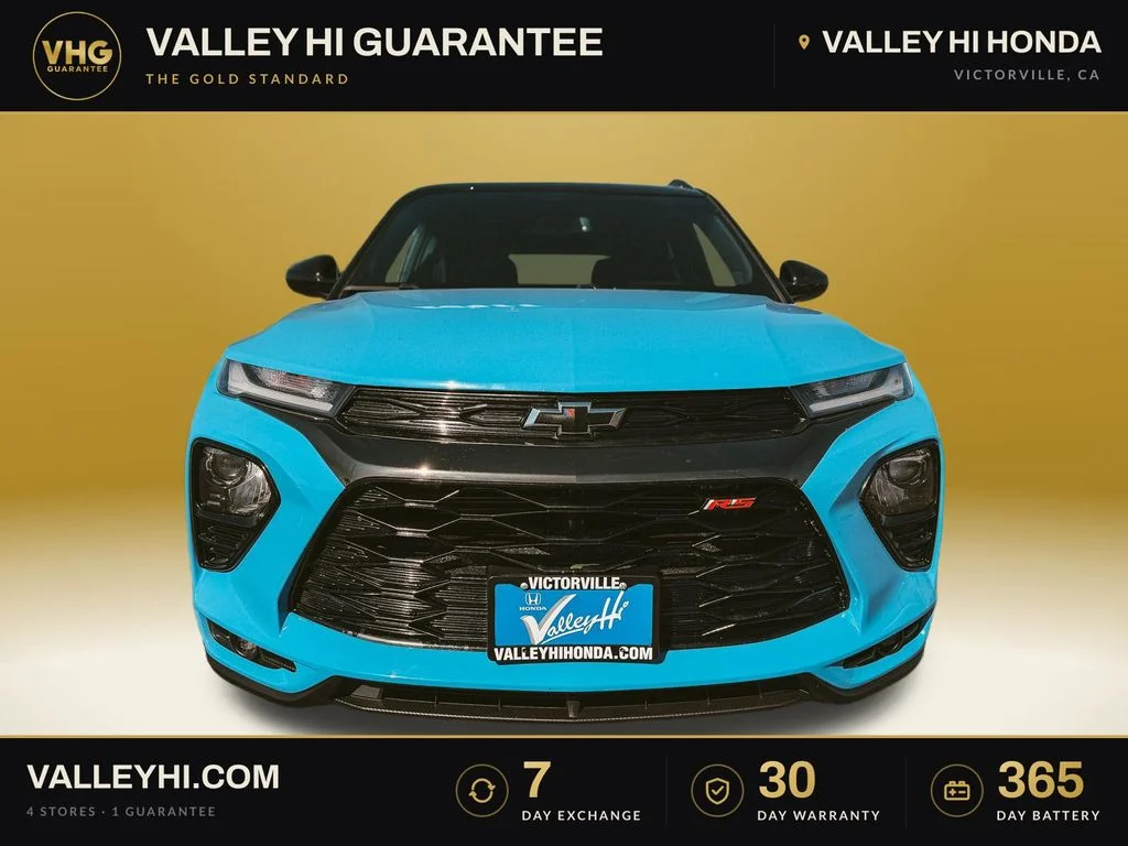 Used 2023 Blue Chevrolet RS image 2