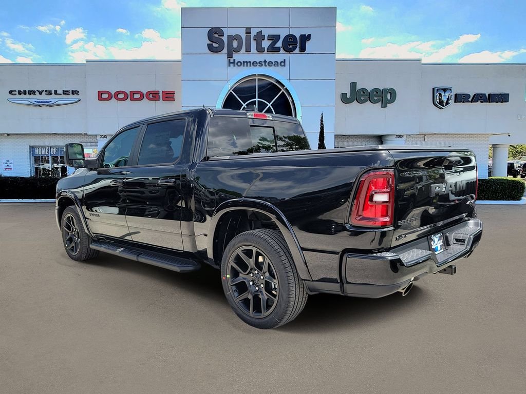 New 2026 Diamond Black Crystal Pearl-Coat Exterior Paint RAM Laramie image 3