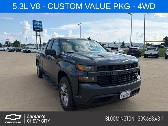 2020 Chevrolet Silverado 1500 Custom for sale at Leman's Chevy City