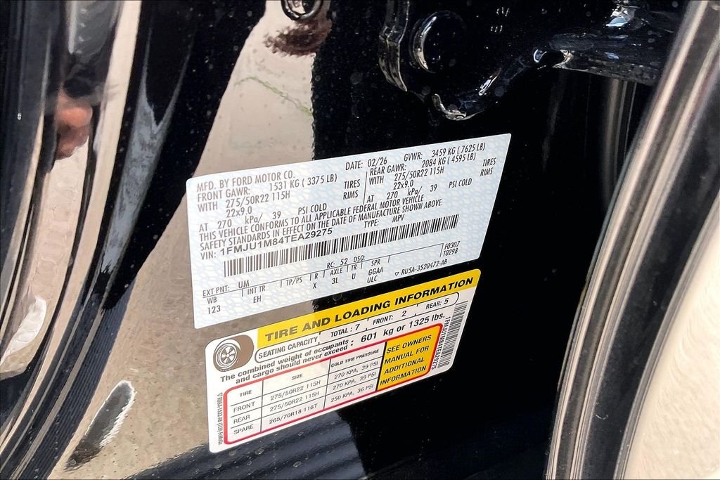 New 2026 Ford Expedition Platinum 4D Sport Utility