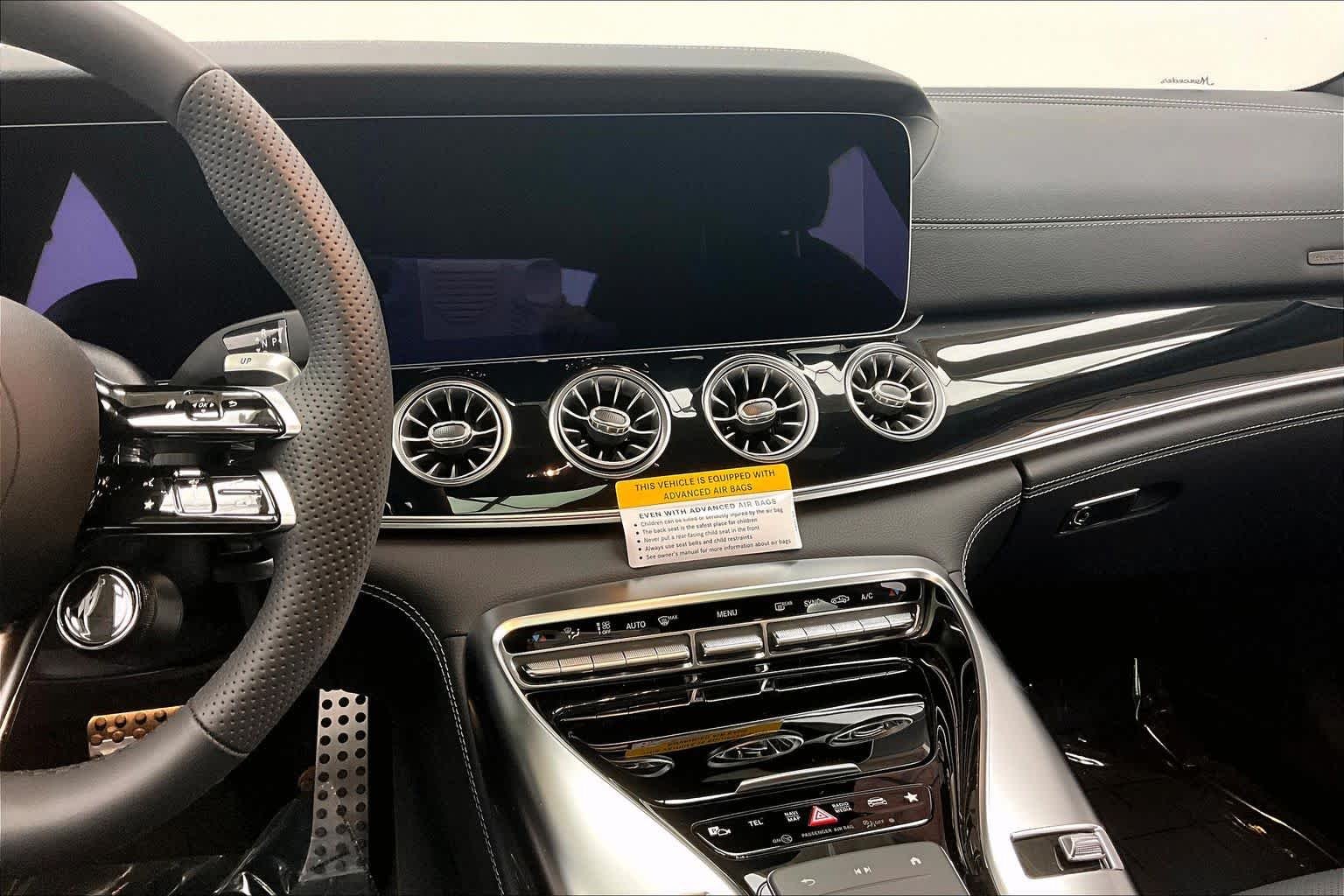 New 2026 Obsidian Black Metallic Mercedes-Benz AMG® GT 43 4-Door Coupe image 16