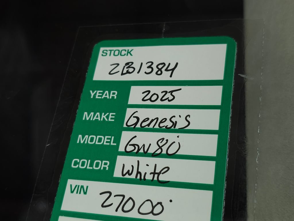 Certified Used 2025 White Genesis 3.5T Prestige image 46