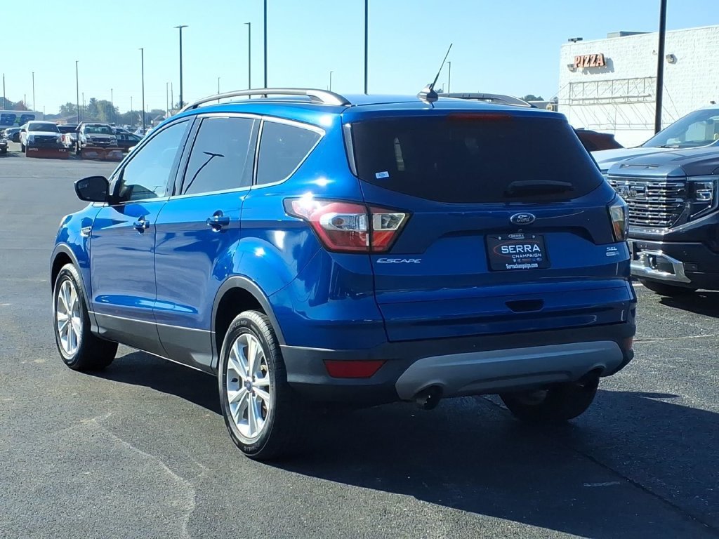 Used 2018 Lightning Blue Metallic Ford SEL image 10