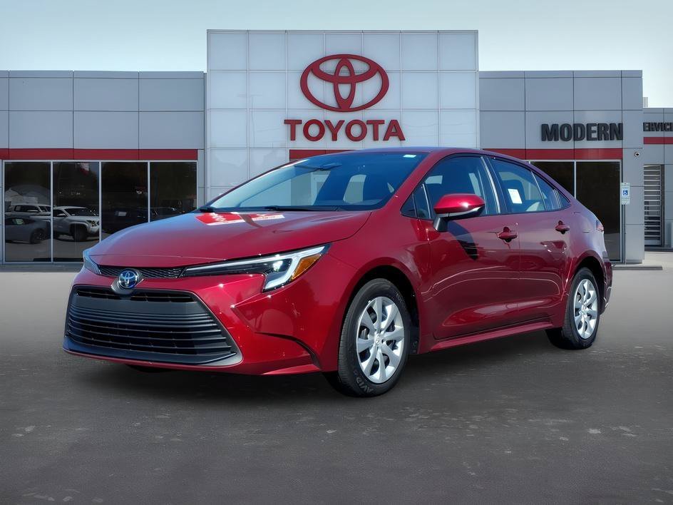 Certified Used 2026 Ruby Flare Pearl Toyota Hybrid LE image 1