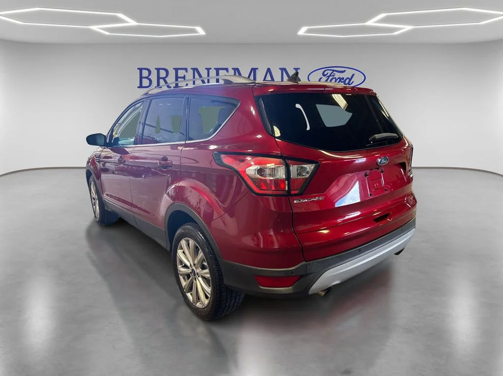 Certified Used 2018 Ruby Red Metallic Ford Titanium image 8