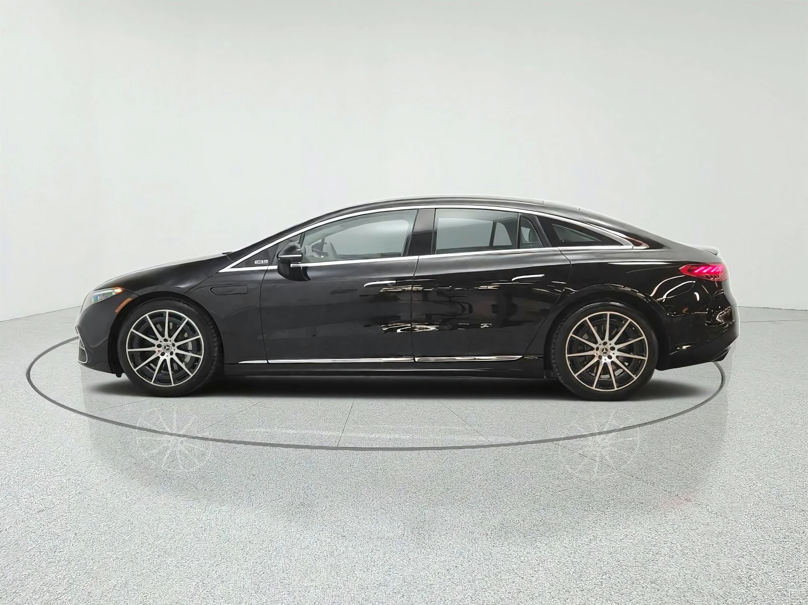 Certified Used 2023 Obsidian Black Metallic Mercedes-Benz EQS 450+ Sedan image 8