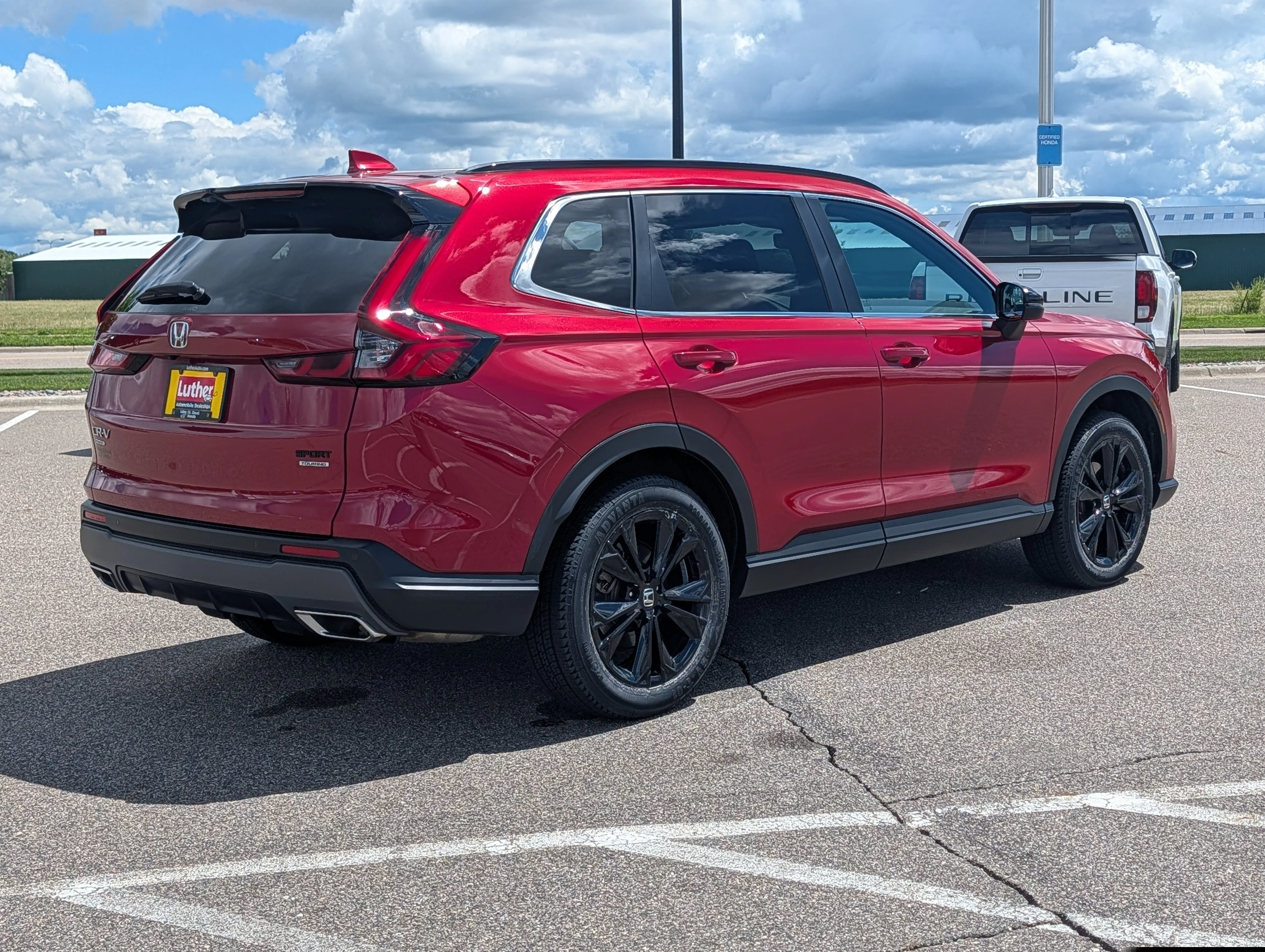 Used 2023 Radiant Red Metallic Honda Sport Touring image 7