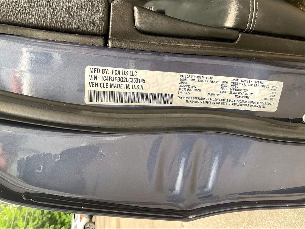 Used 2020 Blue Jeep Limited X image 33