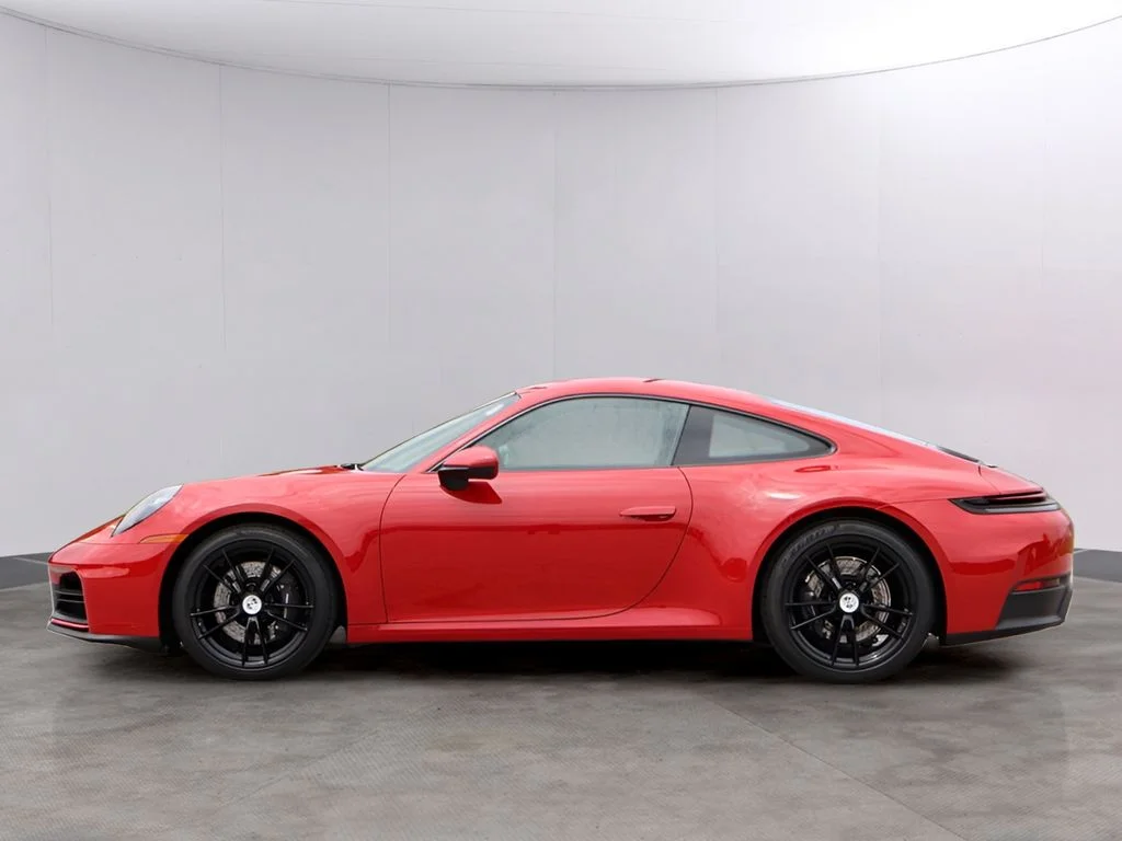 Certified Used 2025 Carmine Red Porsche Carrera image 2