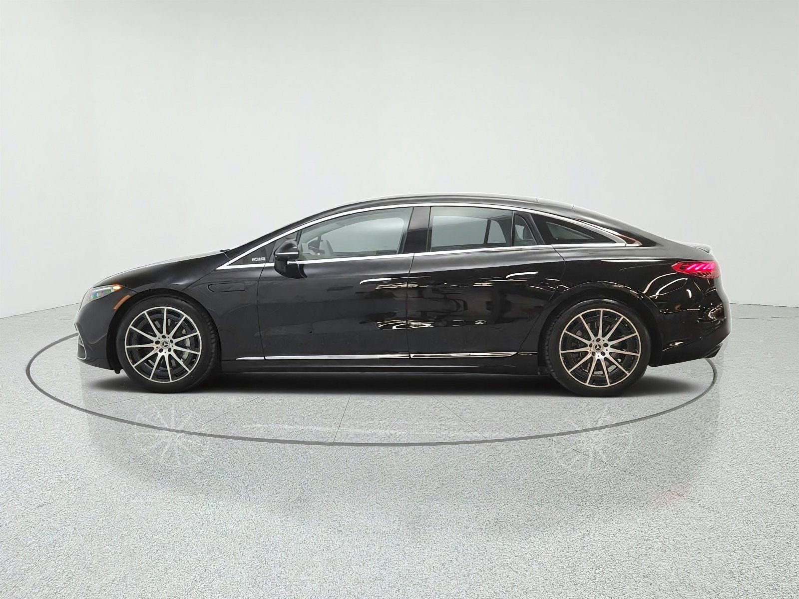 Certified Used 2023 Obsidian Black Metallic Mercedes-Benz EQS 450+ Sedan image 8