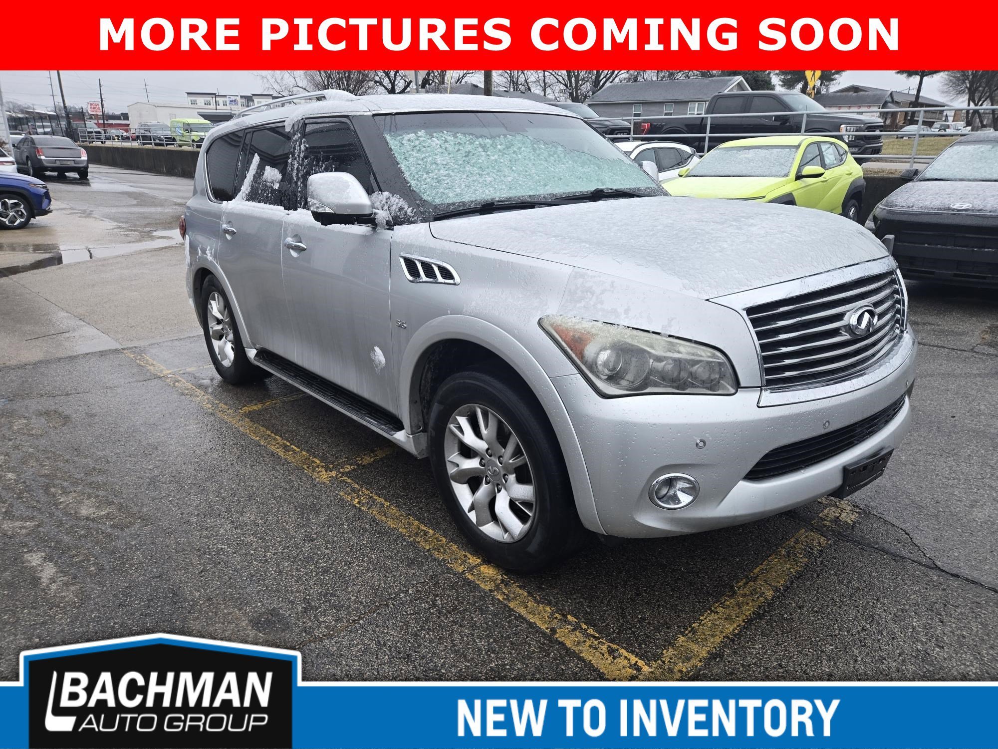 Used 2014 INFINITI QX80 Base with VIN JN8AZ2NE3E9065068 for sale in Jeffersonville, IN