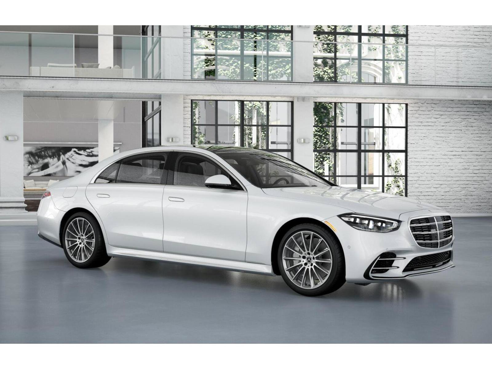 New 2026 MANUFAKTUR Moonlight White Metallic Mercedes-Benz S 580 image 12