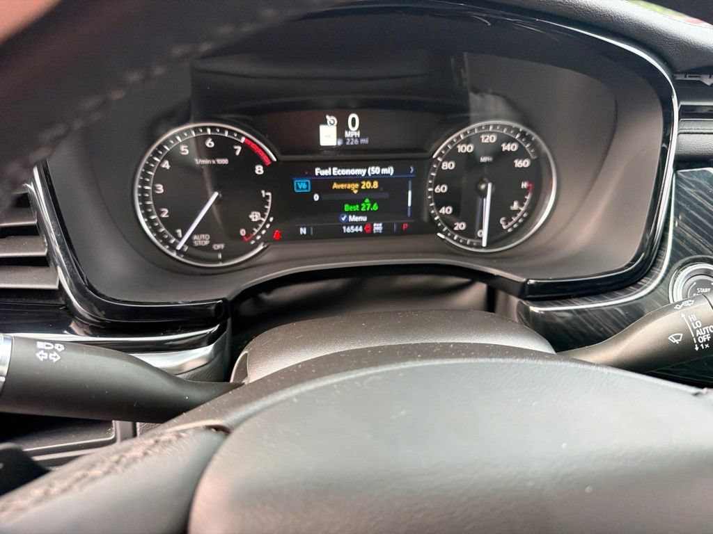 Used 2025 Stellar Black Metallic Cadillac Premium Luxury image 9