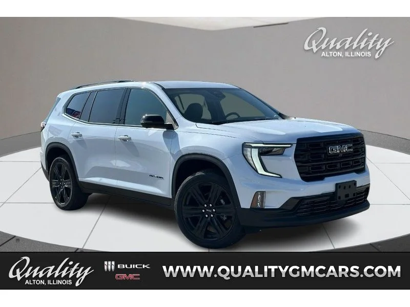 New 2026 Glacier White Tricoat GMC Elevation image 1