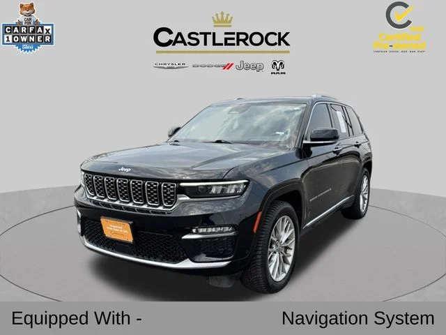 Used 2023 Black Jeep Summit image 1