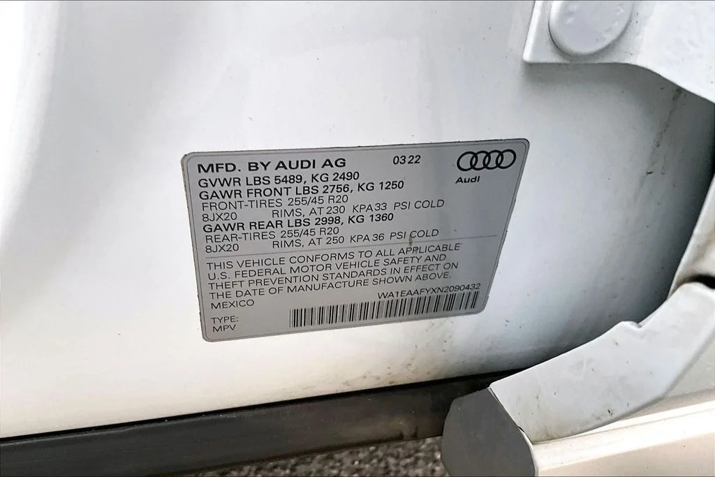 Used 2022 White Audi 45 S line Premium image 19