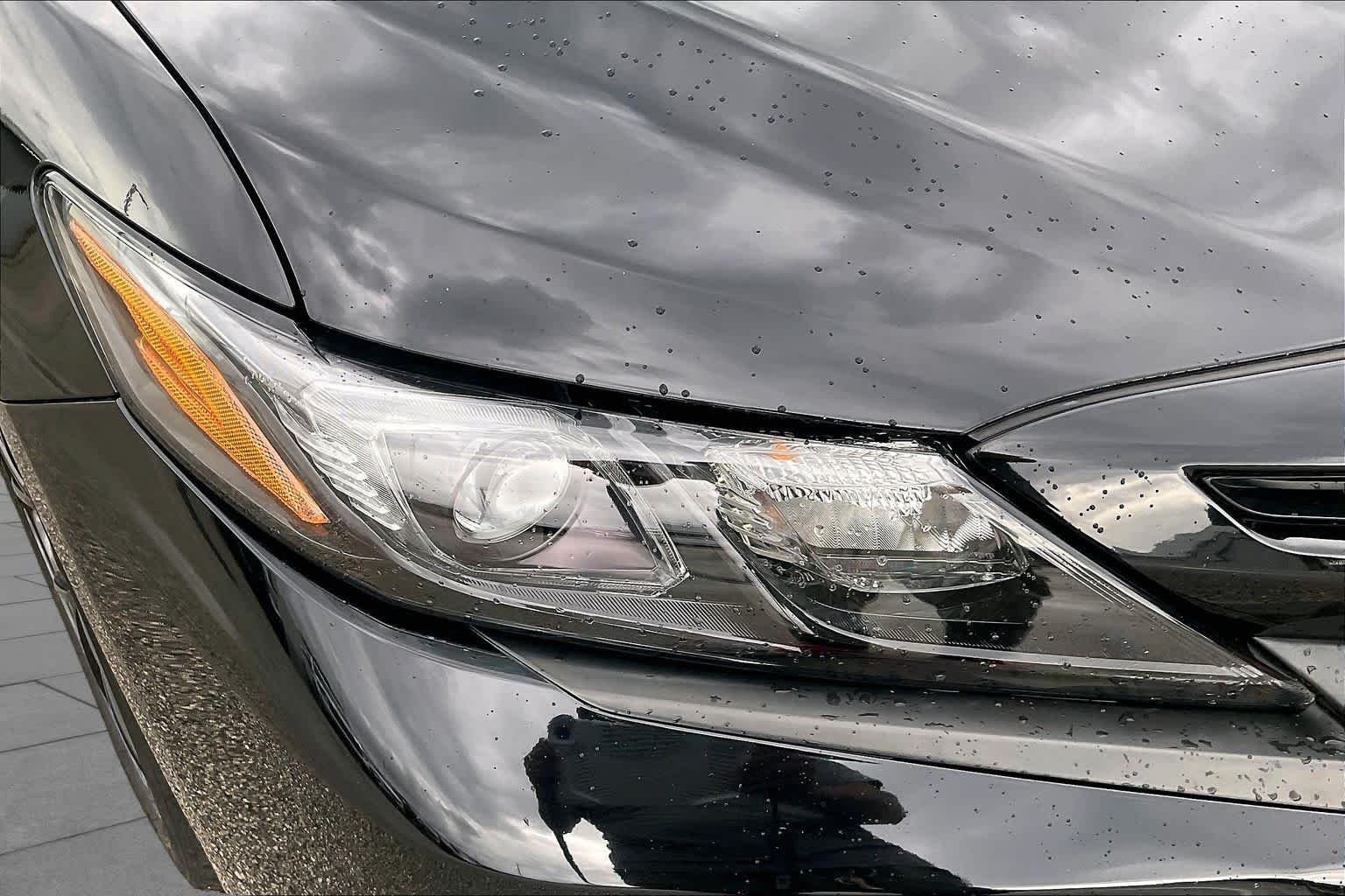 Used 2024 Midnight Black Metallic Toyota SE Nightshade image 26