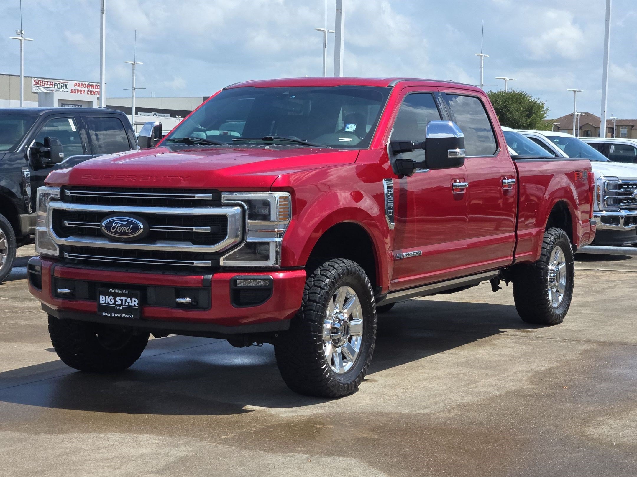 Used 2022 Blue Ford Platinum image 7