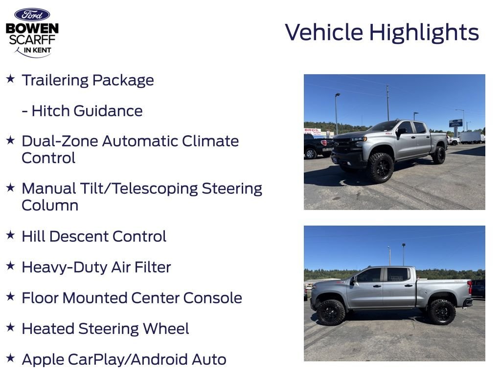Certified Used 2021 Satin Steel Metallic Chevrolet LT Trail Boss image 13