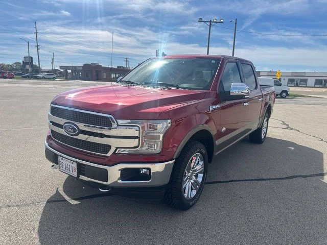 Used 2018 Red Ford King Ranch image 1