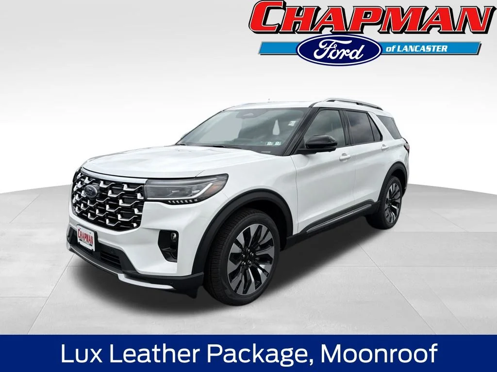 New 2026 Star White Metallic Tri-Coat Ford Platinum™ image 1